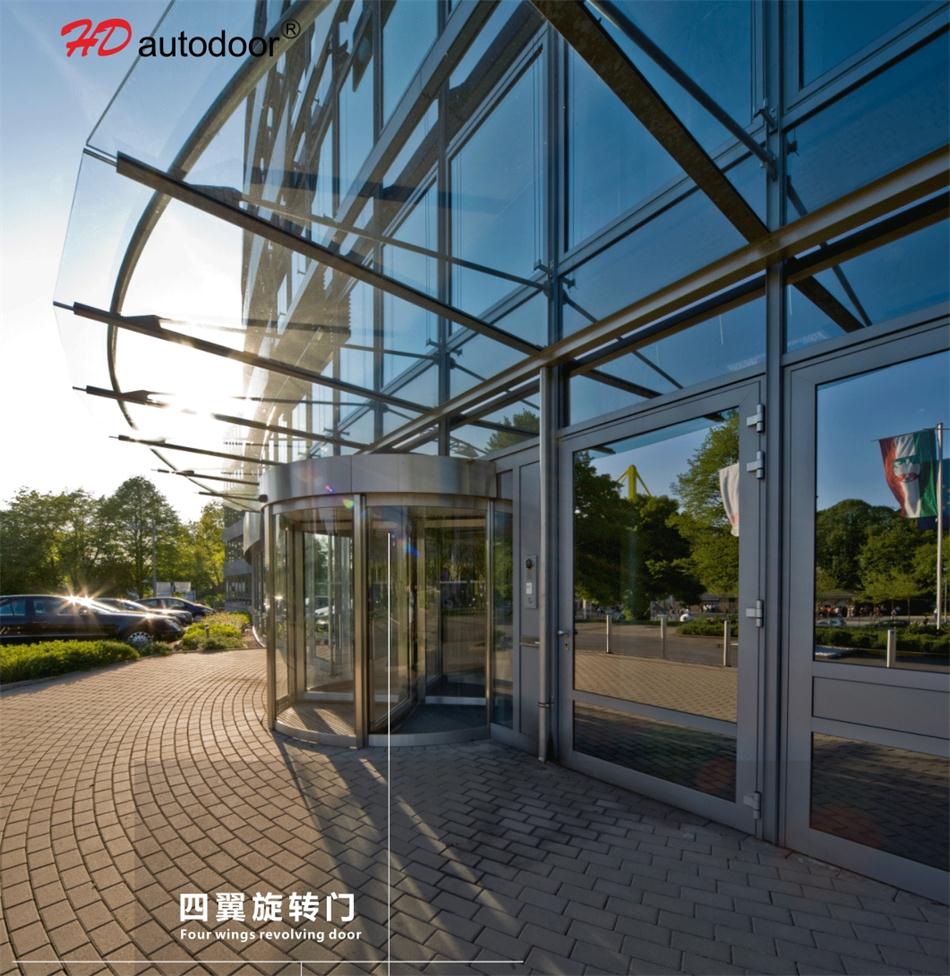 兩翼、三翼、四翼旋轉(zhuǎn)門：青島恒達(dá)自動(dòng)門(圖5)