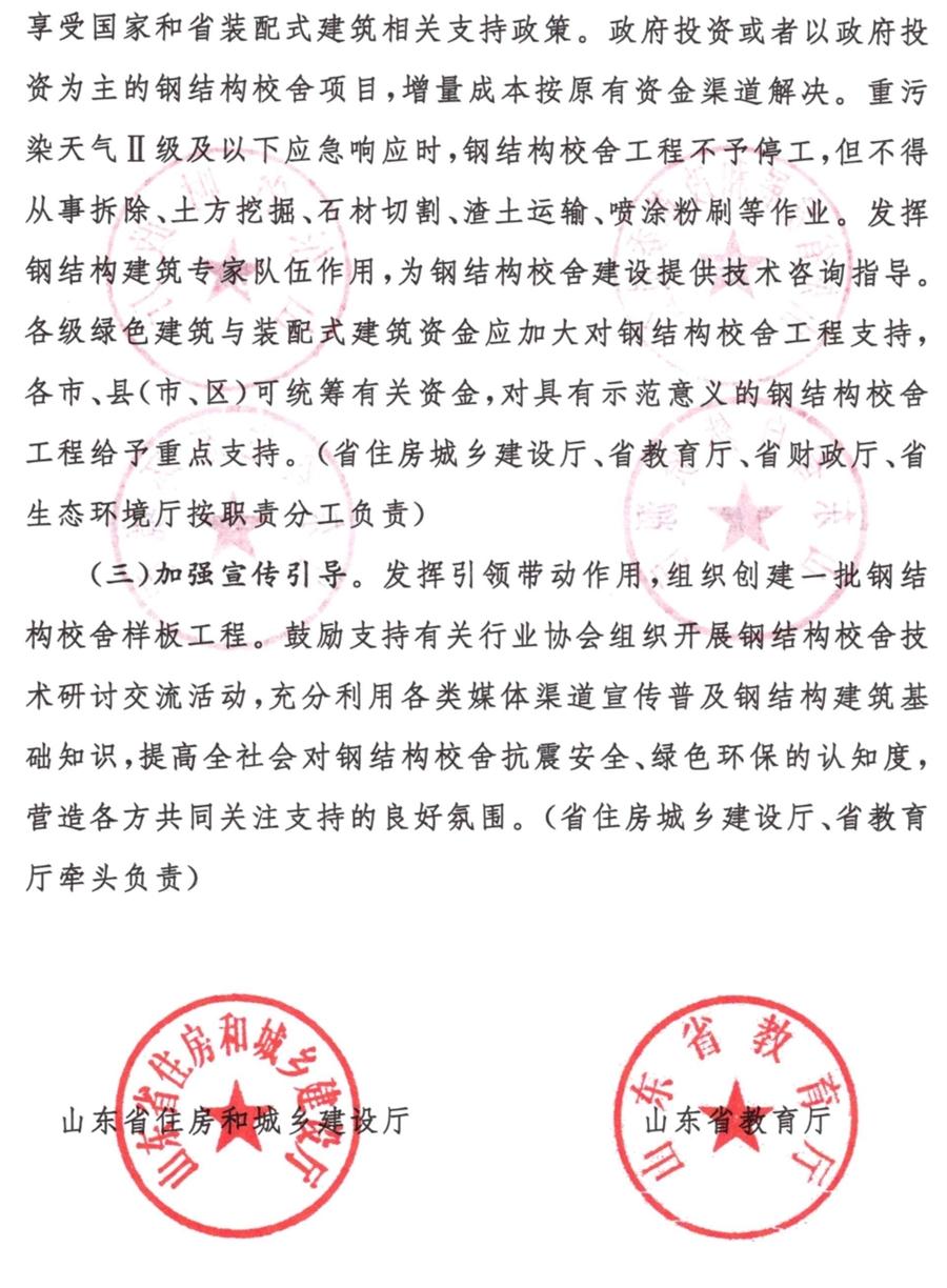 鋼結(jié)構(gòu)校舍建設(shè) 政策扶持知多少！(圖5)